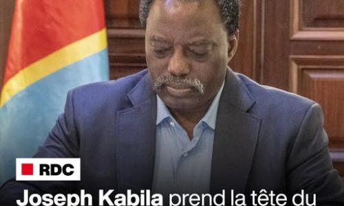 RDC : Joseph Kabila prend la tête d’un nouveau mouvement politico-militaire