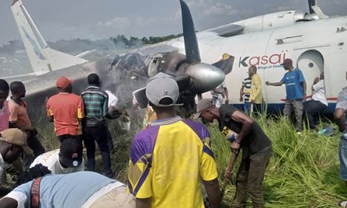 RDC : un avion de la compagnie Air Kasaï rate son atterrissage