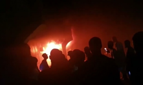 Incendie dévastateur au marché principal d’Ourossogui : 30 boutiques détruites
