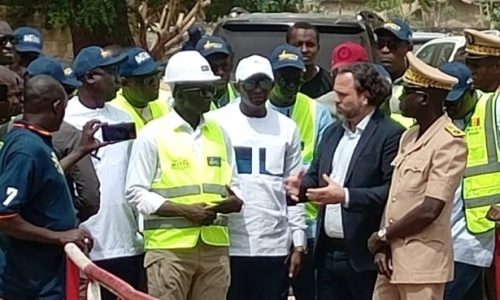 Visite de chantier sur la route Sénoba – Ziguinchor – Mpack : des avancées notables selon le ministre des Infrastructures