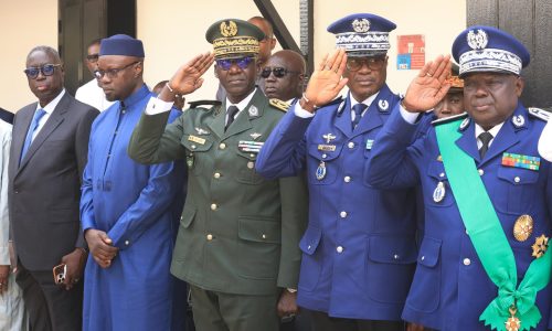 Hommage au Commandant Pape Mignane Ndong : l’émotion au rendez-vous de la levée de corps