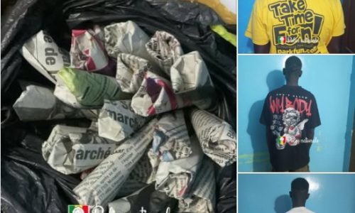 Dakar : Saisie de drogue à Grand Yoff, trois individus arrêtés