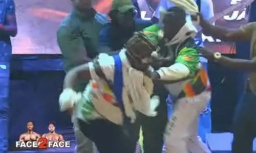 Lutte sénégalaise : Le face-à-face entre Liss Ndiago et Ada Fass tourne à l’affrontement