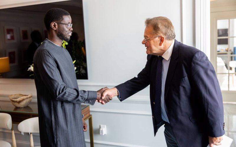 Washington : Diomaye Faye décroche 300 millions de dollars pour le numérique