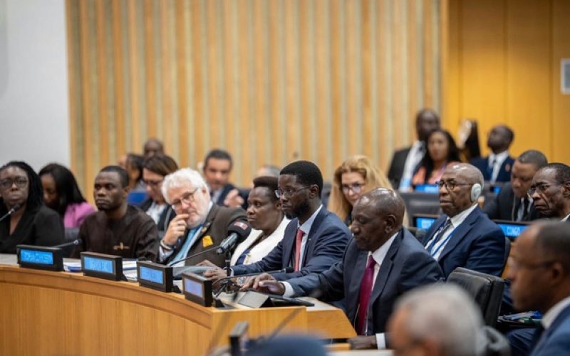 ONU : Bassirou Diomaye Faye plaide pour un financement accru du développement africain