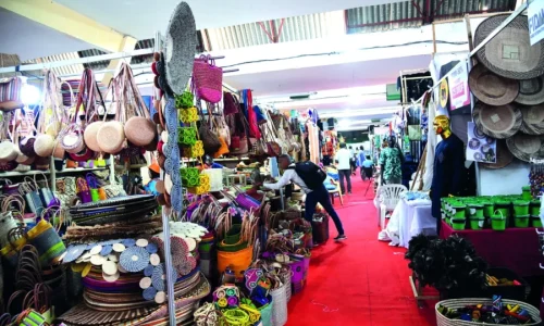 À la Fidak, l’art africain illumine les allées du Cices