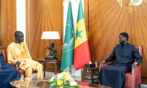 Le Président Diomaye Faye reçoit Pape Natago Mbaye, modèle de résilience et de détermination