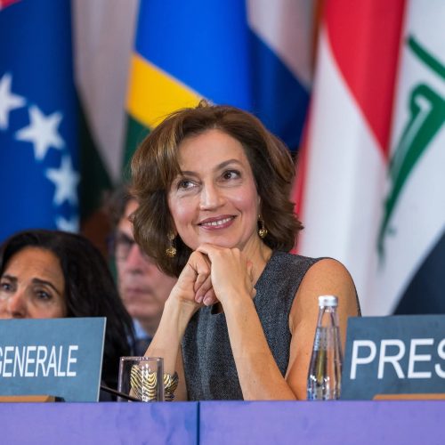 Dakar : Audrey Azoulay salue la richesse culturelle de la lutte sénégalaise et plaide pour sa protection