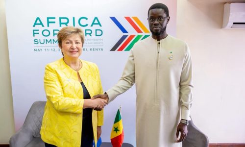 Dette et résilience économique : Bassirou Diomaye Faye échange avec Kristalina Georgieva au Sommet Africa Forward
