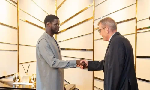 Diomaye Faye renforce le partenariat avec GAUFF Engineering pour les infrastructures