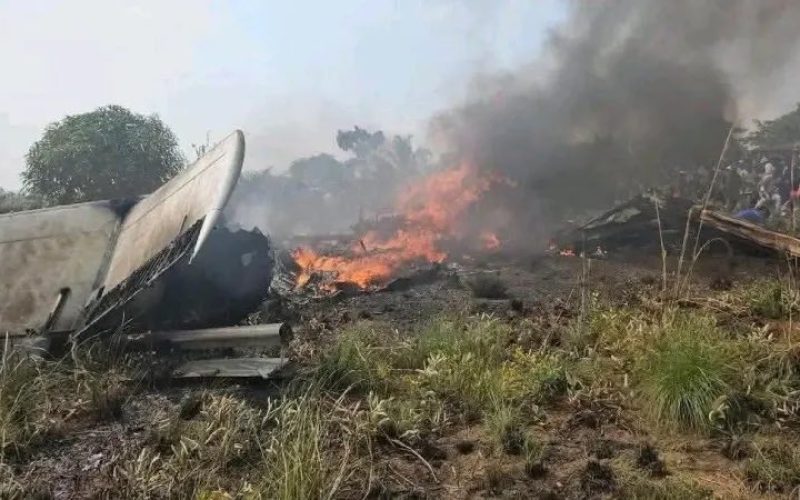 RDC : un crash aérien fait 17 morts près de Kenge