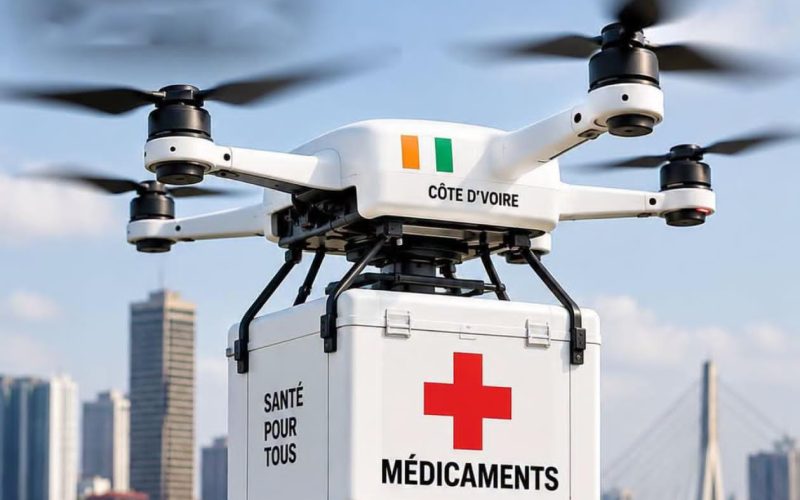 Côte d’Ivoire : des drones pour livrer des médicaments dans les zones isolées
