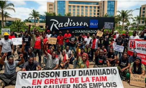 Des ex-employés du Radisson Diamniadio entament une grève de la faim