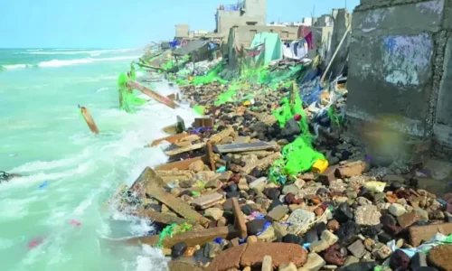 Érosion côtière : la mer grignote les moyens de subsistance des pêcheurs sénégalais
