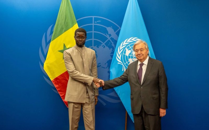 ONU : Diomaye Faye et António Guterres parlent paix et réformes