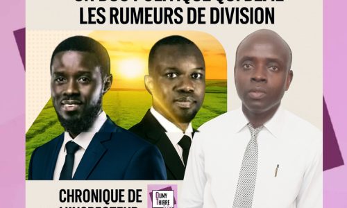 🇸🇳 Diomaye Faye – Ousmane Sonko : un duo politique qui défie les rumeurs de division