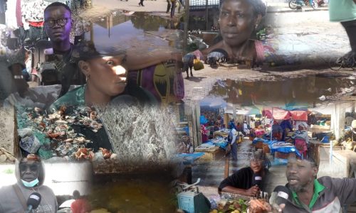 Ziguinchor : au marché Boucotte, l’insalubrité et la vie chère étouffent les marchands