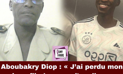 Aboubakry Diop : « J’ai perdu mon unique fils à cause d’un discours politique irresponsable »