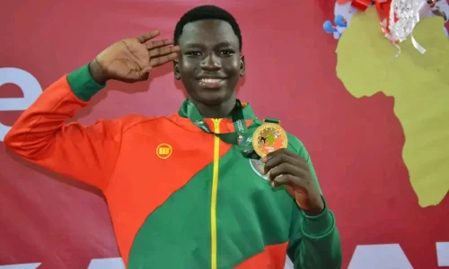 Burkina Faso : première médaille d’or pour Arafat Gouem au Championnat d’Afrique de Karaté Do