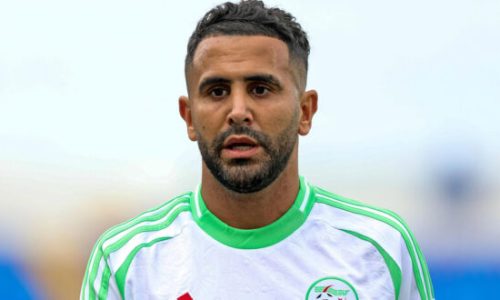 Riyad Mahrez of Algeria during the 2026 World Cup Qualifier football match between Guinea and Algeria at Mohammed V Stadium in Casablanca on 08 September 2025 ©Nour Aknajja/BackpagePix