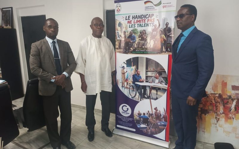 Fonctionnaires handicapés : Isaac Tchiakpé soutient le plaidoyer de l’ONATEPH-Togo pour rendre les sites touristiques et hôtels accessibles à tous