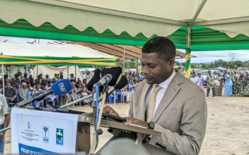 Togo : Séna Alipui a lancé un vaste projet d’eau potable à Kara et ses environs