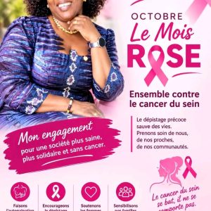 Octobre Rose : Ameyo Lotty au cœur de la sensibilisation au Togo