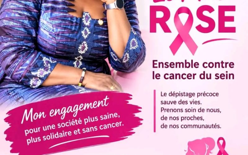 Octobre Rose : Ameyo Lotty au cœur de la sensibilisation au Togo
