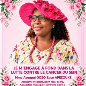 Octobre Rose : Asoupui GOZO, une voix engagée pour la santé des femmes au Togo