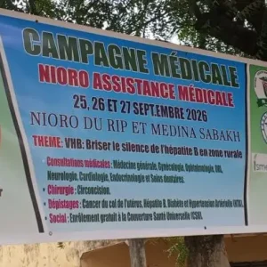 Nioro du Rip : plus de 700 personnes bénéficient de soins gratuits