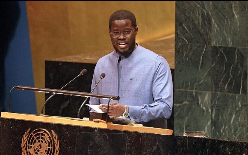 Bassirou Diomaye Faye prendra la parole ce jeudi à la tribune de l’Assemblée générale de l’ONU