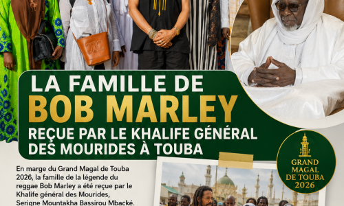 Magal 2026 : la famille de Bob Marley reçue par le Khalife général des Mourides à Touba