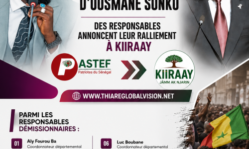PASTEF Salémata : une vague de démissions secoue le parti d’Ousmane Sonko, des responsables annoncent leur ralliement à Kiiraay
