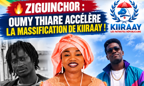 ZIGUINCHOR : OUMY THIARE POURSUIT LA MASSIFICATION DE KIIRAAY ET ENREGISTRE L’ADHÉSION DE DEUX ANCIENS MEMBRES DE PASTEF