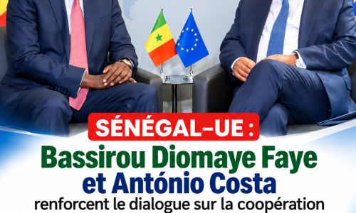 Sénégal–UE : Bassirou Diomaye Faye et António Costa renforcent le dialogue sur la coopération et les crises internationales