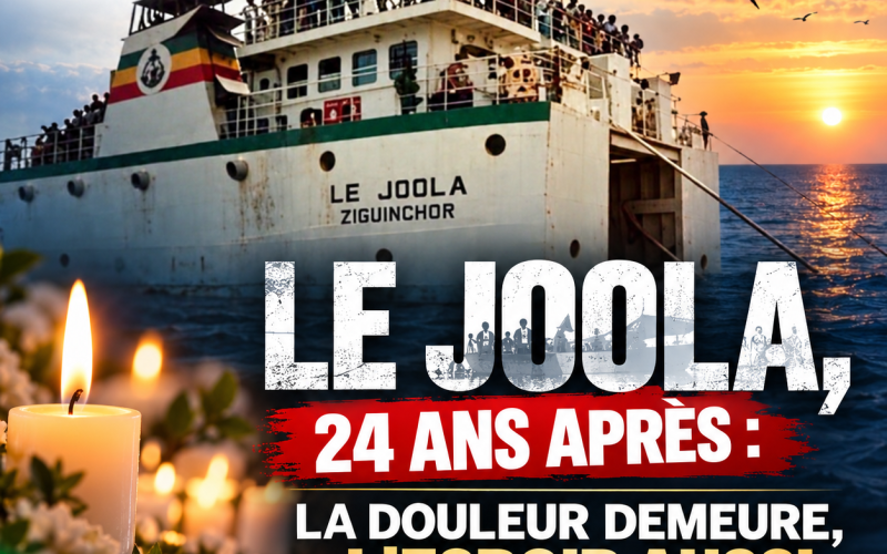 LE JOOLA, 24 ANS APRÈS : LA DOULEUR DEMEURE, L’ESPOIR AUSSI