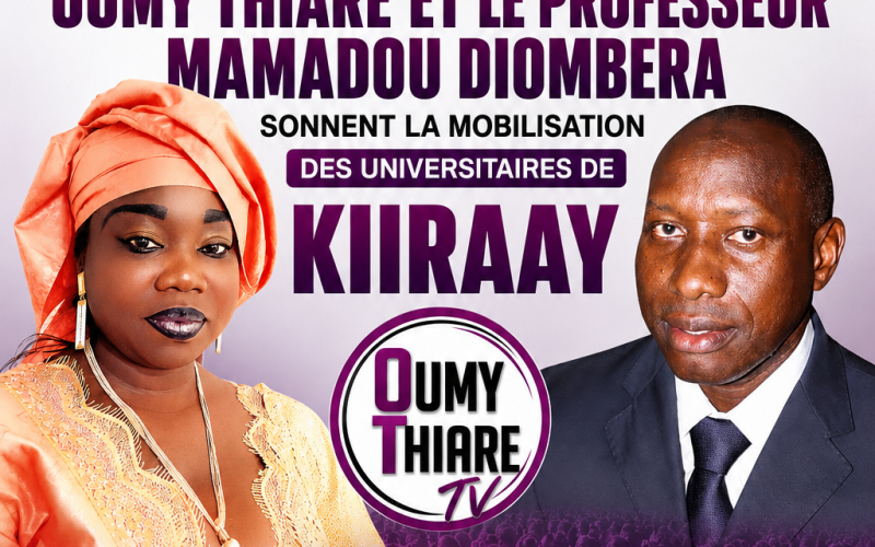 CASAMANCE : OUMY THIARE ET LE PR MAMADOU DIOMBERA SONNENT LA MOBILISATION DES UNIVERSITAIRES DE KIIRAAY