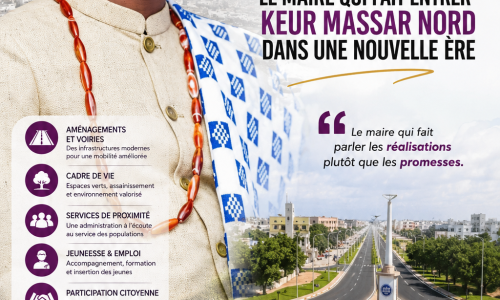 Keur Massar Nord : Adama Sarr, le pari d’une gouvernance fondée sur les résultats