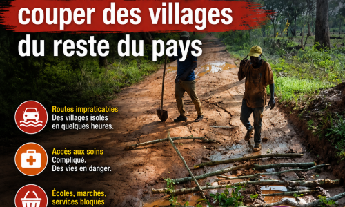 Dans la boucle du Boudhié, une pluie suffit pour couper des villages du reste du pays