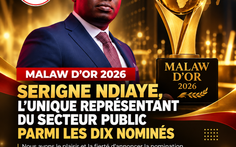 Malaw d’Or 2026 : Serigne Ndiaye, l’unique représentant du secteur public parmi les dix nominés