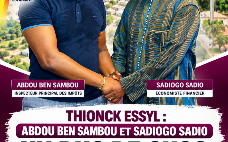 THIONCK ESSYL : ABDOU BEN SAMBOU ET SADIOGO SADIO, UN DUO DE CHOC POUR LES PROCHAINES MUNICIPALES