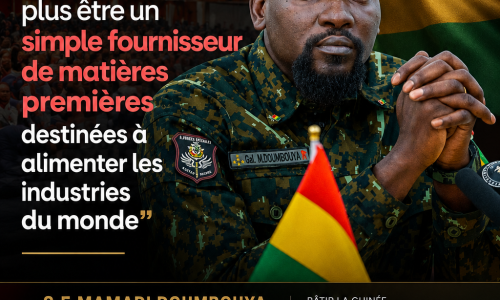 Africa Forward Summit : Mamadi Doumbouya plaide pour une Afrique industrialisée