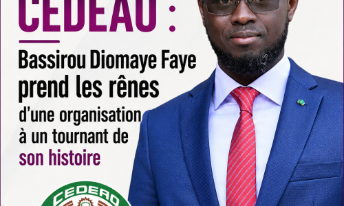 La CEDEAO choisit Diomaye Faye pour ouvrir une nouvelle étape