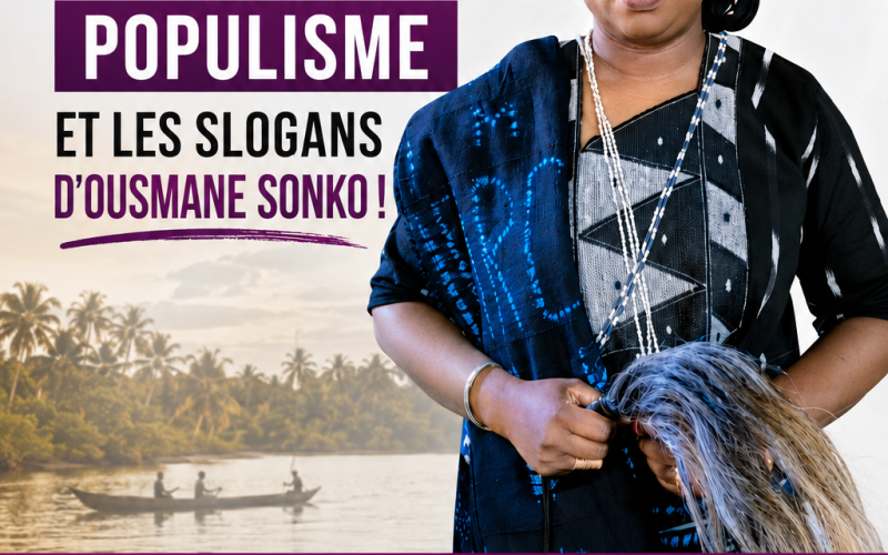 La Casamance mérite mieux que le populisme et les slogans d’Ousmane Sonko !