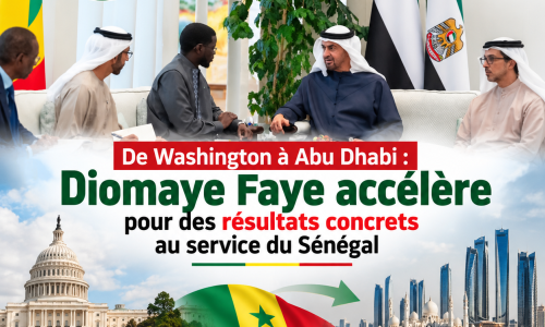 De Washington à Abu Dhabi : Diomaye Faye accélère pour des résultats concrets au service du Sénégal