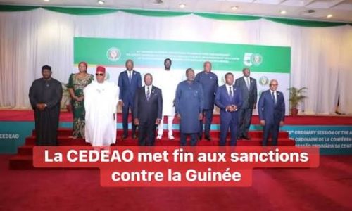 La CEDEAO lève toutes ses sanctions : la Guinée sort de l’isolement diplomatique
