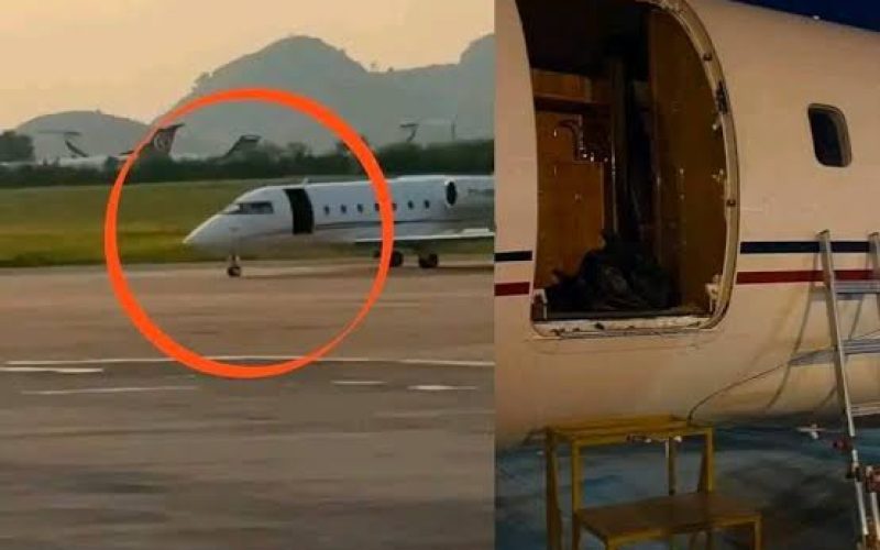 Nigeria : frayeur à bord d’un jet privé après la perte d’une porte en plein vol