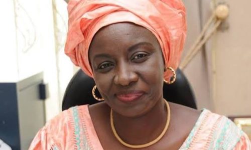 Mimi Touré reçoit 14 maires ralliés à Kiiray dans le département de Goudiry