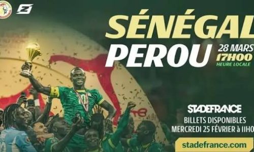 Sénégal – Pérou au Stade de France : le trophée de la CAN présenté à la diaspora le 28 mars 2026