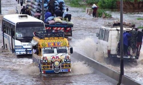 Pluies et orages attendus dans les prochaines 48 heures au Sénégal